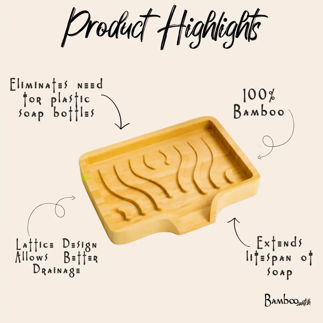 Bamboo Soap Holder