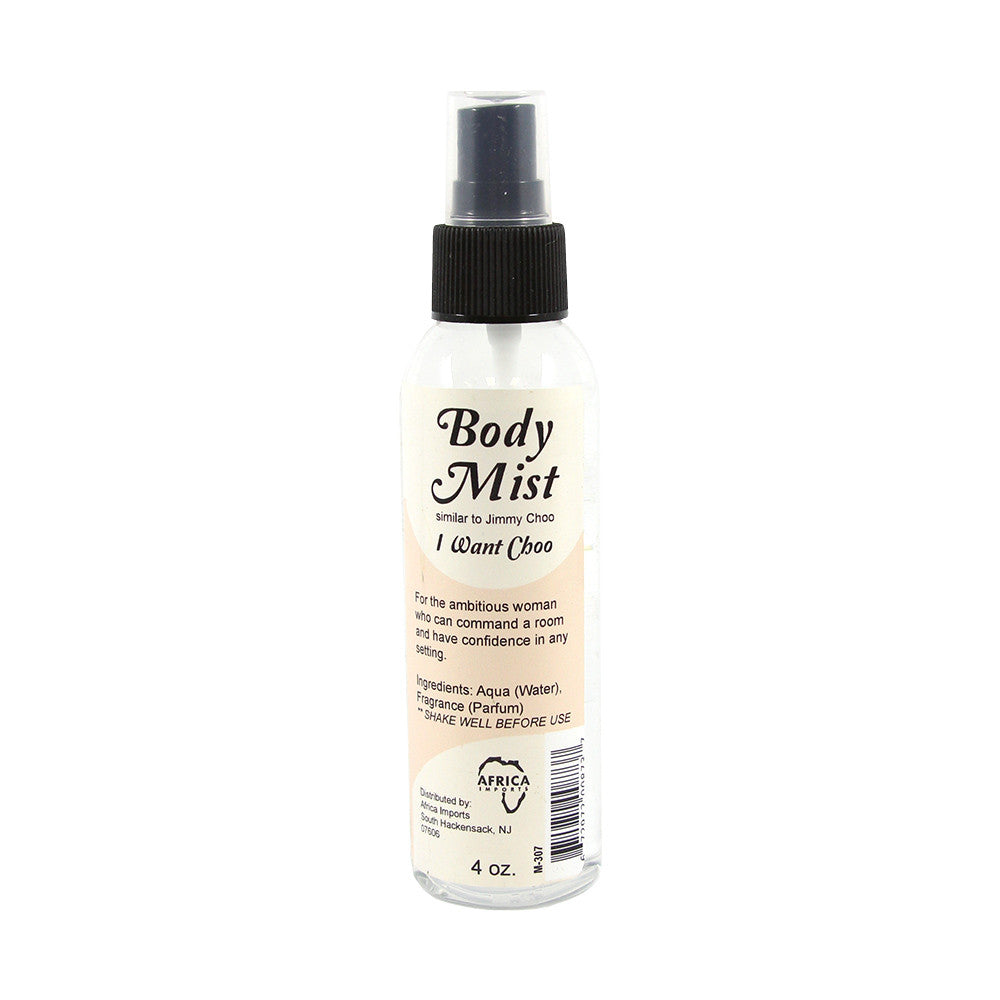 I want Choo Body Mist