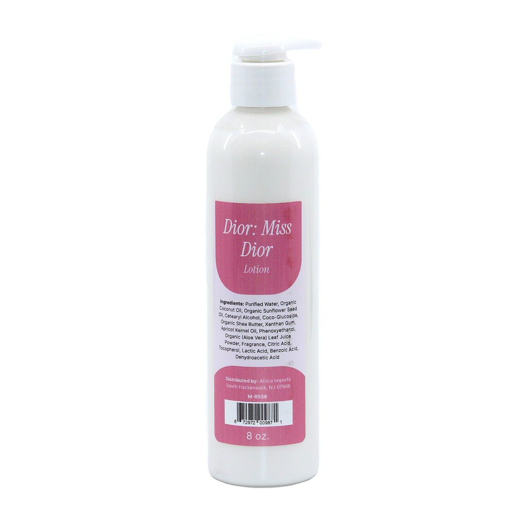 Miss Dior fragrance lotion