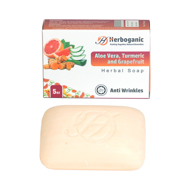 Aloe Vera Turmeric & Grapefruit Herbal Soap